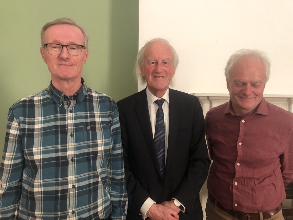 Dr David Caron, Dr John Turpin and Peter Pearson
